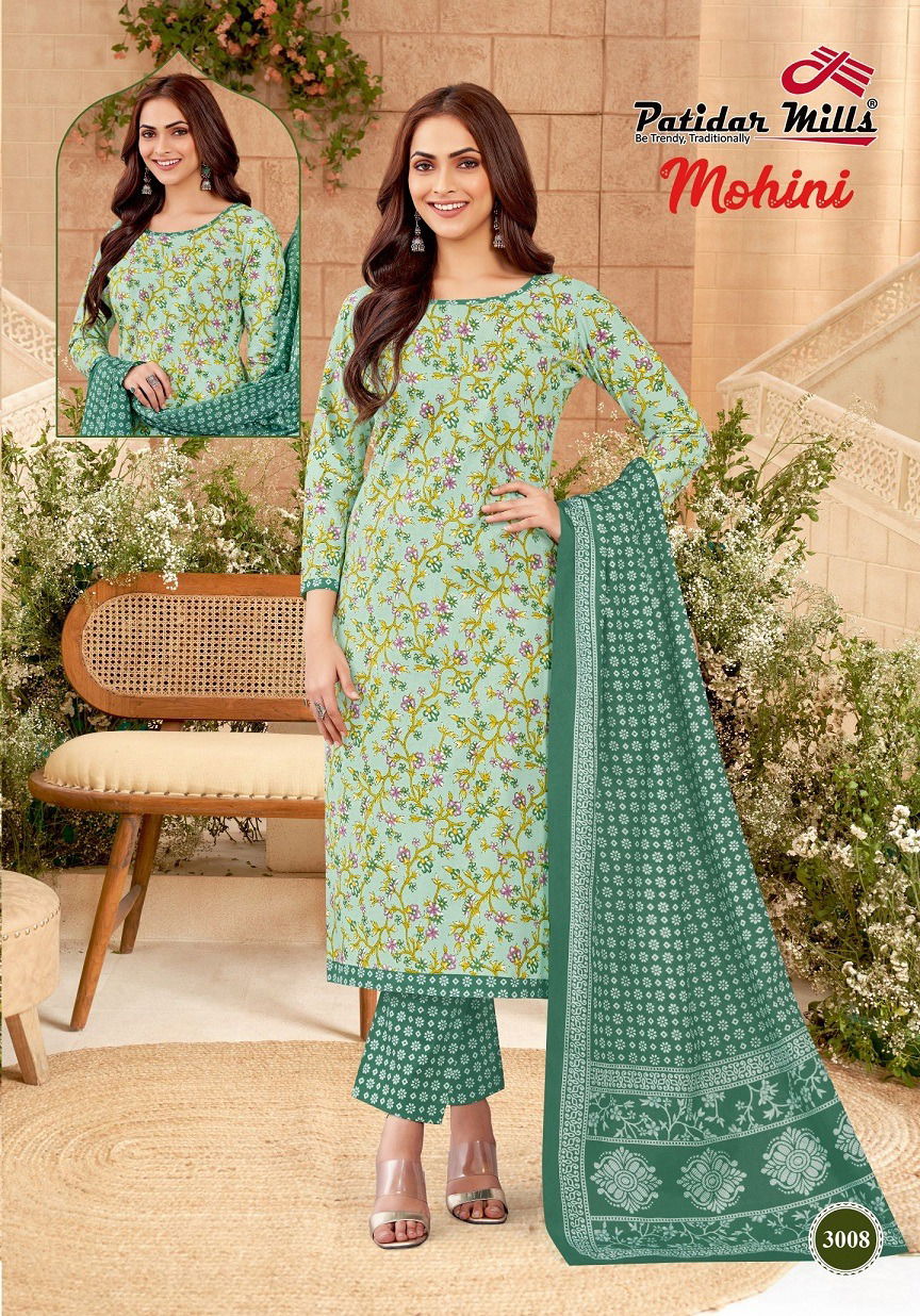 Mohini Vol 3 By Patidar Cotton Printed Kurta With Bottom Dupatta